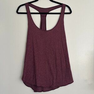 lululemon  Purple racerback flowy tank Top